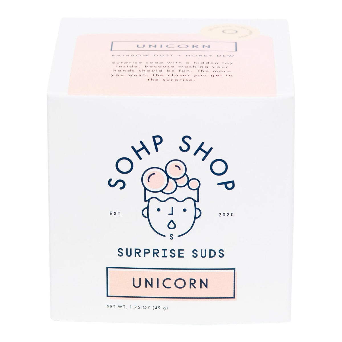Mother Nature's Best Market SOHP SHOP Suprise Suds: Unicorn Cruelty-Free, Reusable/Recyclable