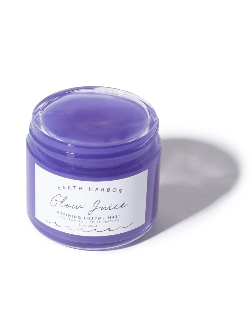 Mother Nature's Best Market Earth Harbor Naturals GLOW JUICE Refining Enzyme Mask All-Natural, Cruelty-Free, Organic, Vegan