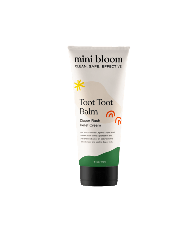 Mini Bloom Toot Toot Balm, Diaper Rash Relief Cream