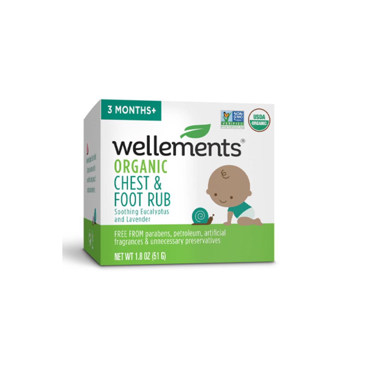 Wellements Organic Chest & Foot Rub